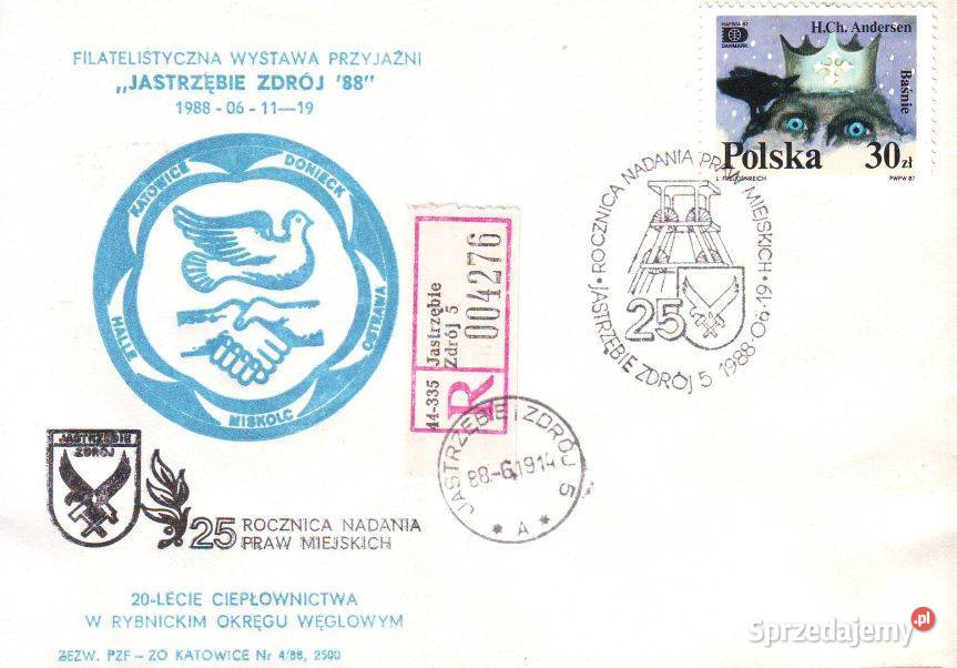 Kop Okol Filat Wyst Przyjażni 1988 Gliwice