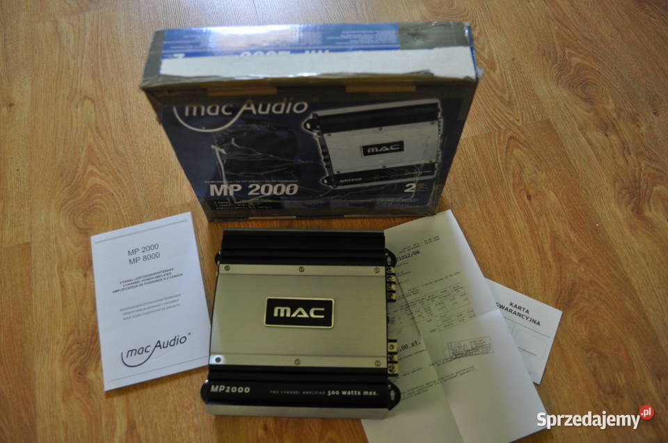 Wzmacniacz Mac Audio mp 2000 Konin