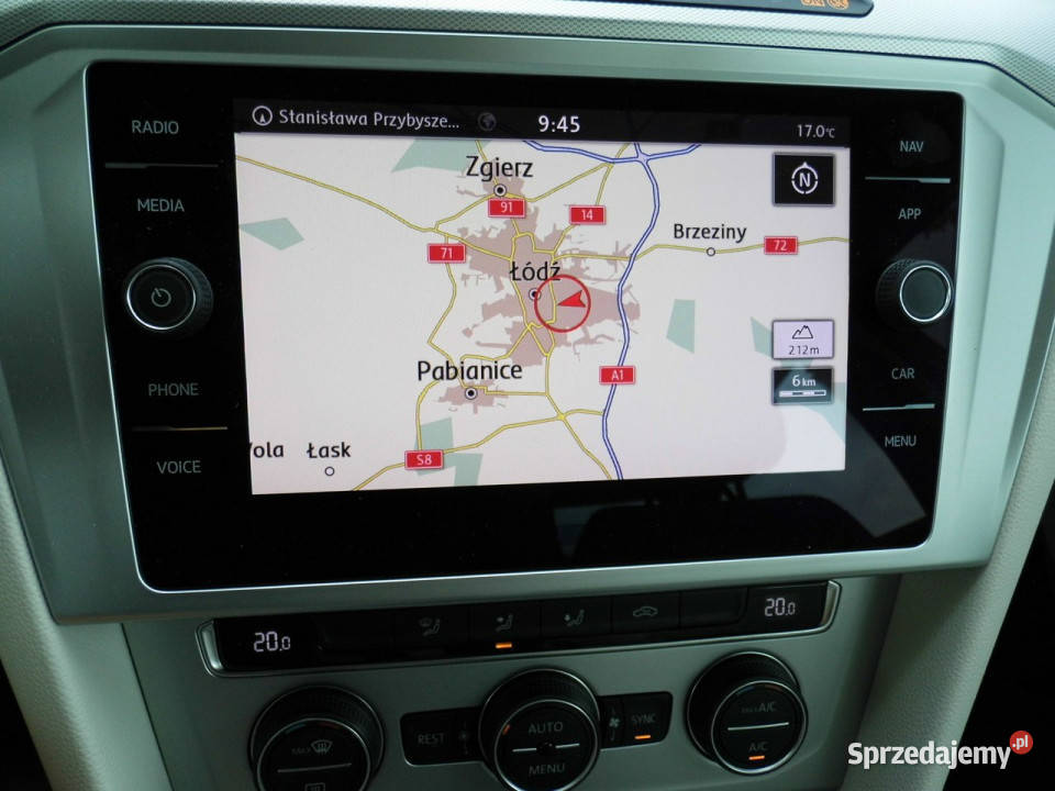 Volkswagen Passat 20 dsg salon polska VAt23 B8 ESP Łódź sprzedam