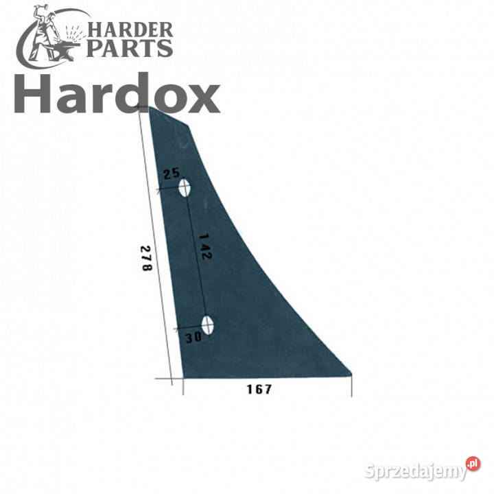 Pierś 073250P części do pługa KVERNELAND Suwałki