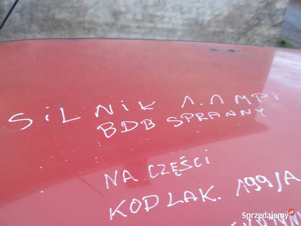 FIAT SEICENTO 11 MPI 09 KILKA SZTUK NA CZĘŚCI Seicento