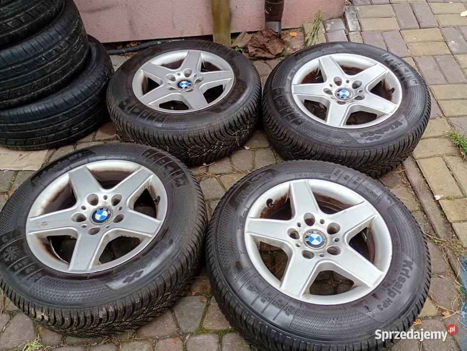 Alufelgi z oponami Zimowymi BMW 5X120 Piaseczno