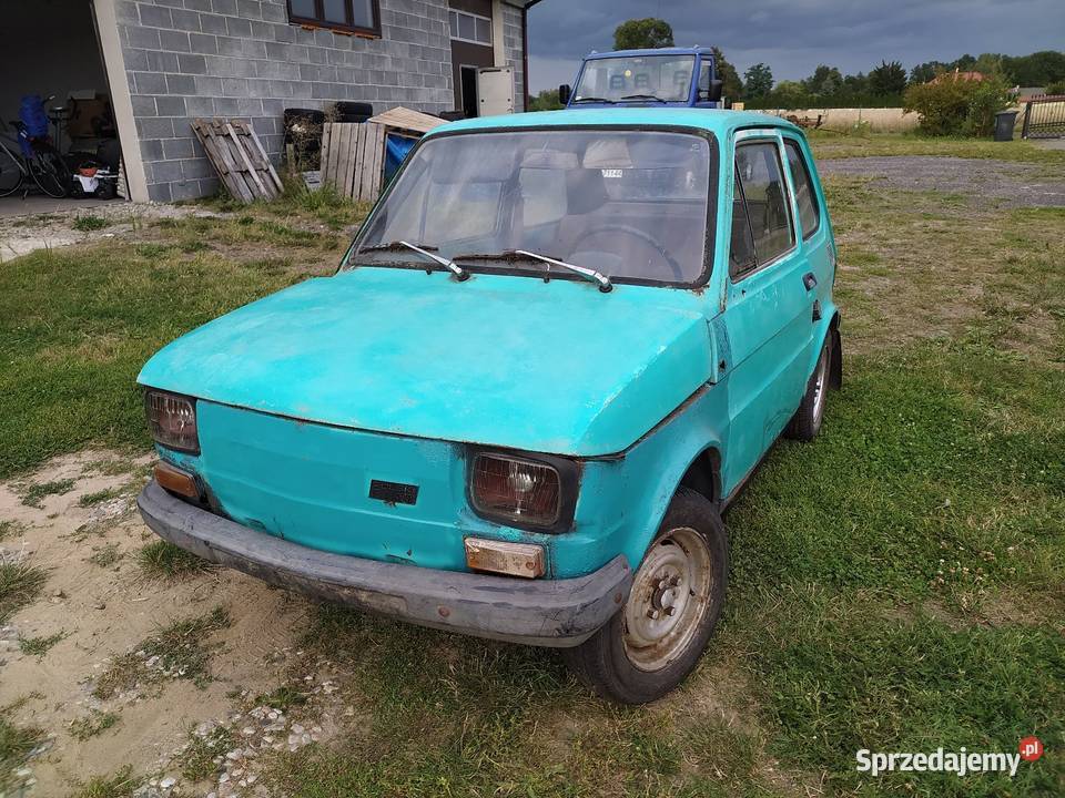 Fiat 126pkapliczka wersja eksportowa zielony Aleksandrów Łódzki sprzedam