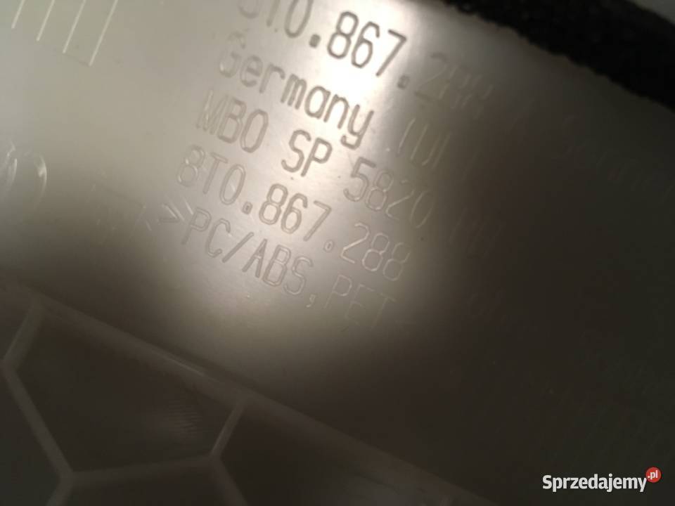 OSLONA słupka audi coupe A5 s5 8t0867288 Szczecin sprzedam