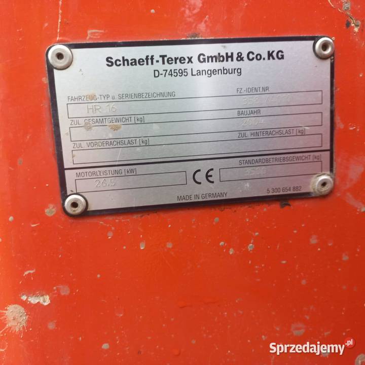 schaeffterex hr16 tc35 Dubiecko