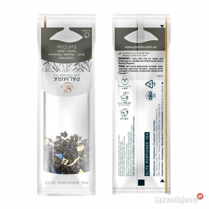 Palmira Earl Gray liściasta czarna herbata z Gdańsk