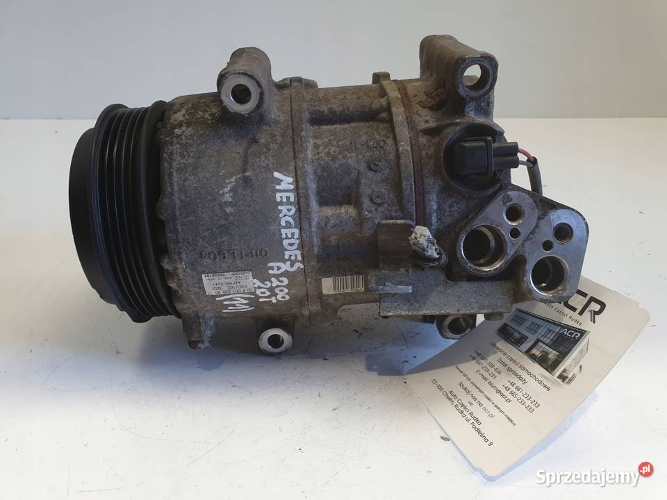 SPRĘŻARKA KLIMATYZACJI Mercedes W169 W245 20 T Chełm