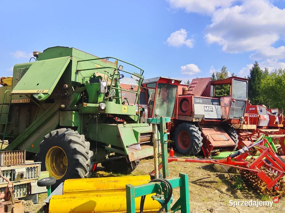 Kombajny na części john deere 940965 claas Zwoleń sprzedam