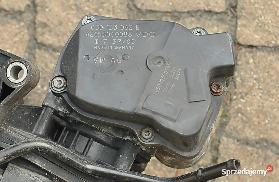 Kolektor ssący VW Polo 03D129766L z przepustnicą Kraków sprzedam
