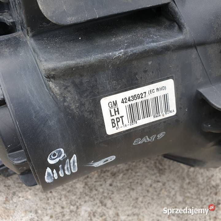 OPEL MOKKA LAMPA LEWA PRAWA PRZOD 42435927 Łochowice sprzedam