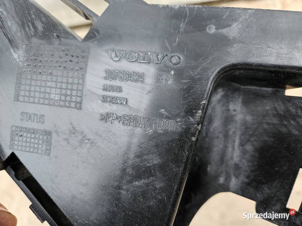 VOLVO XC60 ŚLIZG POD LAMPE PRAWY PRZÓD 30763434 osobowe Pozostałe Międzychód