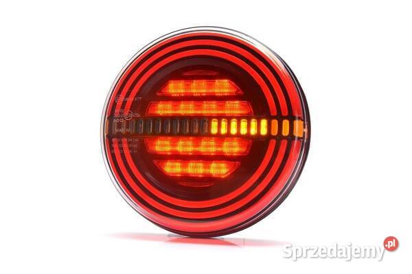 Lampa tylna zespolona LED okrągła Kamionna sprzedam