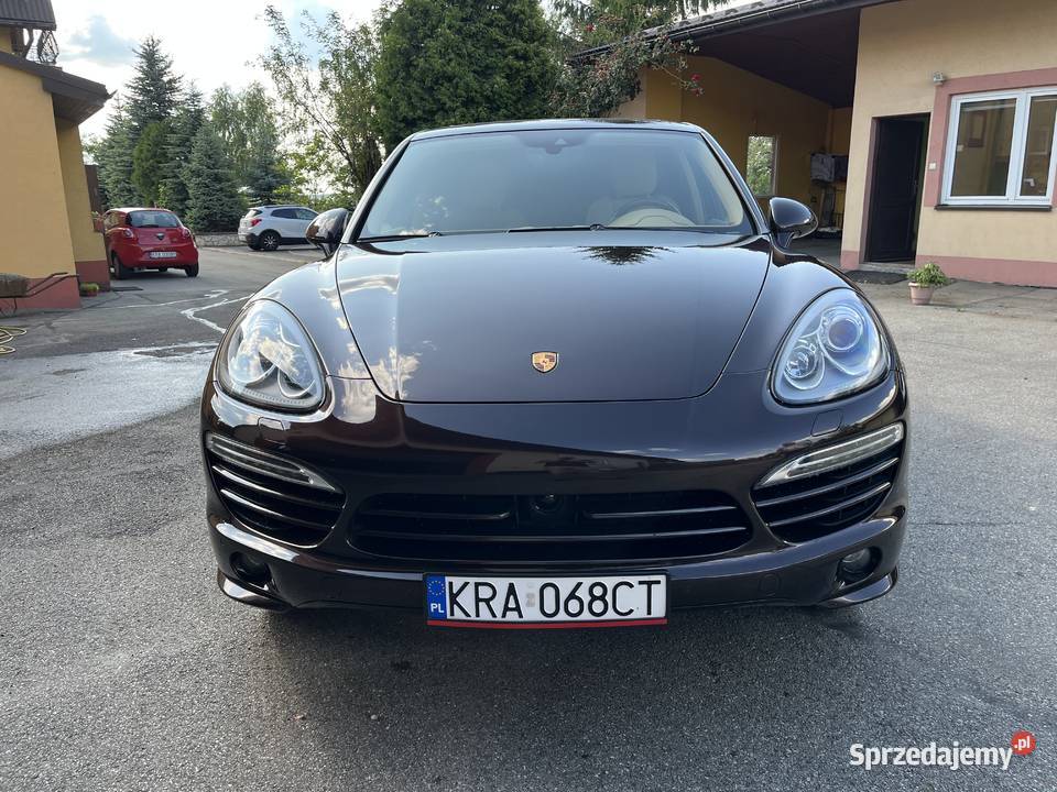 Porsche Cayenne stan nowy bezwypadkowy 2014r tuner TV Gotkowice
