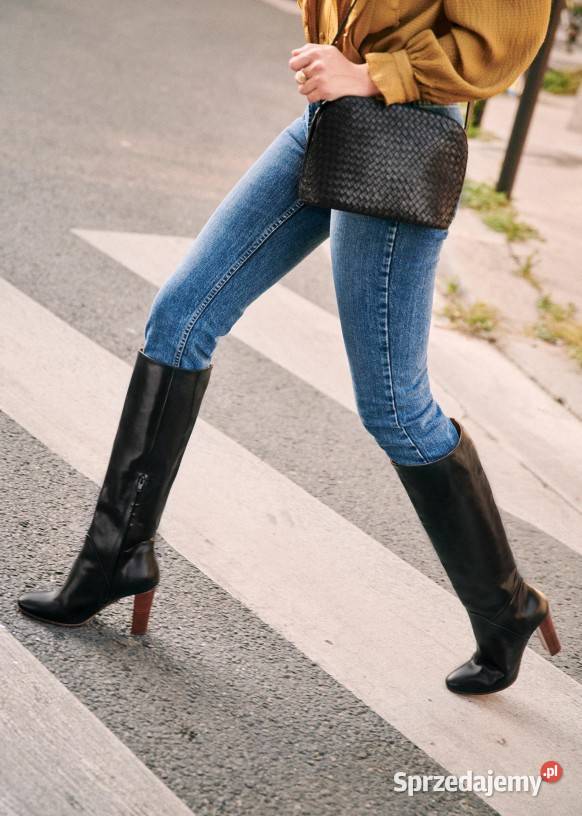 SZERSZA cholewka FANTASTYCZNA skóra wygodny Białystok sprzedam