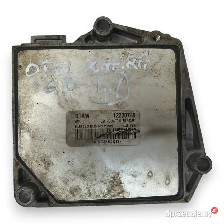 STEROWNIK SILNIKA Opel Meriva A Astra H Zafira B