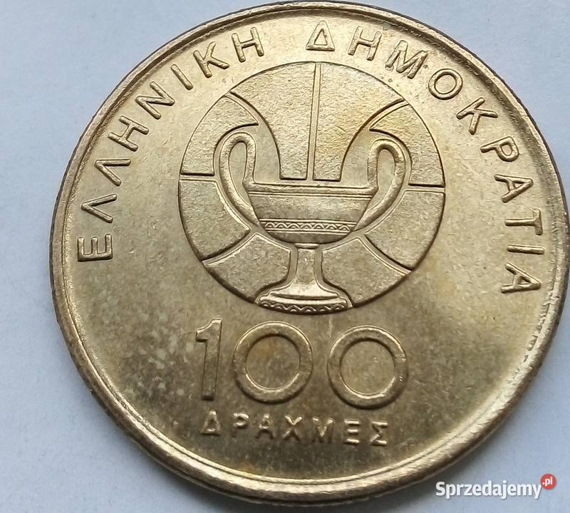 GRECJA100 DRACHM1999 rKOSZYKÓWKA Kolekcje Legionowo