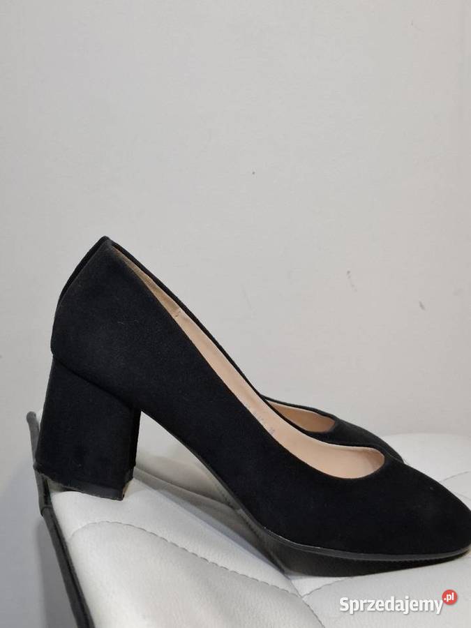 Fama 37 czółenka czarne damskie skóra ekologiczna małopolskie Kraków