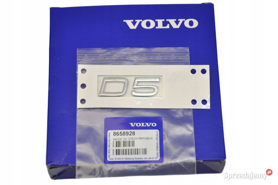 VOLVO C30 C70 S40 V50 emblemat D5 na tylna klape Bielany Wrocławskie