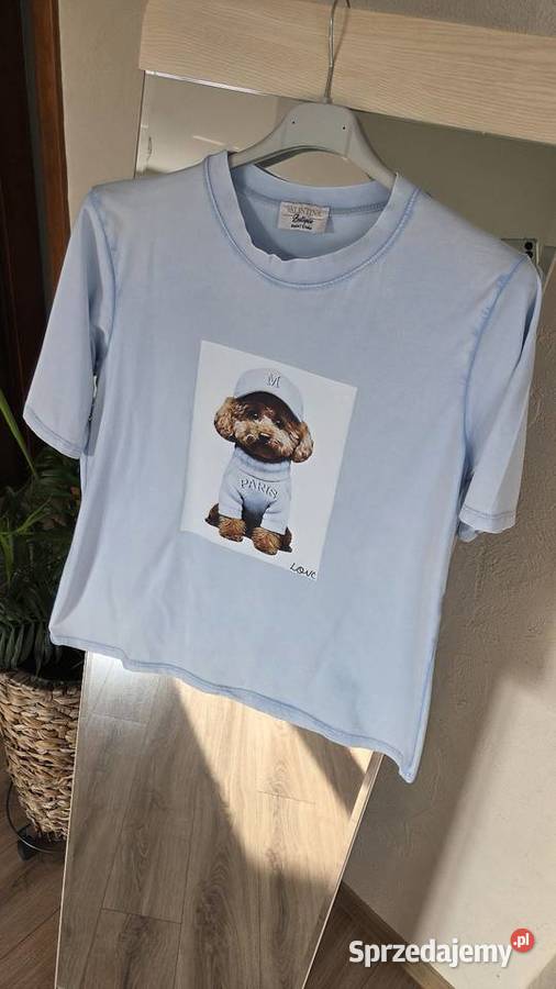 Damski tshirt bluzka na krótki rękaw