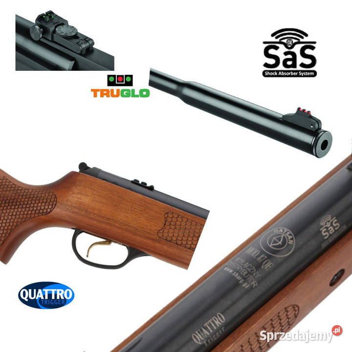 Wiatrówka Hatsan 87W QE lufa QE 45 mm Sporty strzeleckie i myślistwo Warszawa