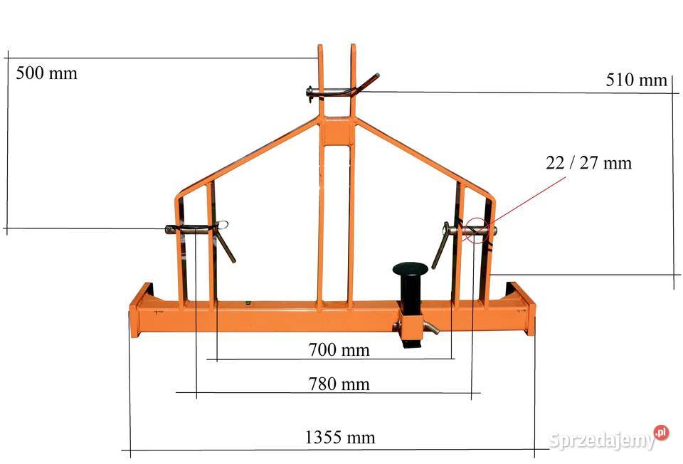 Skrzynia transportowa 140 z kiprem manualnym TRX nieuszkodzony sprzedam