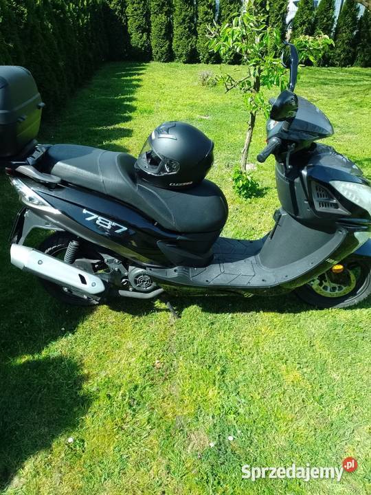 Motocykl Romet 787 skuter 125 stan nowy kufer śląskie Pszczyna