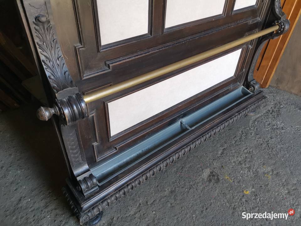 Ozdobna garderoba wieszak włoski neorenesans Wałbrzych