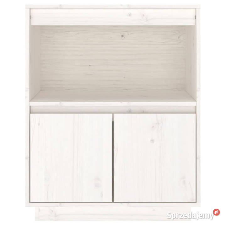 Szafka biała 60 x 34 x 75 lite drewno sosnowe Warszawa