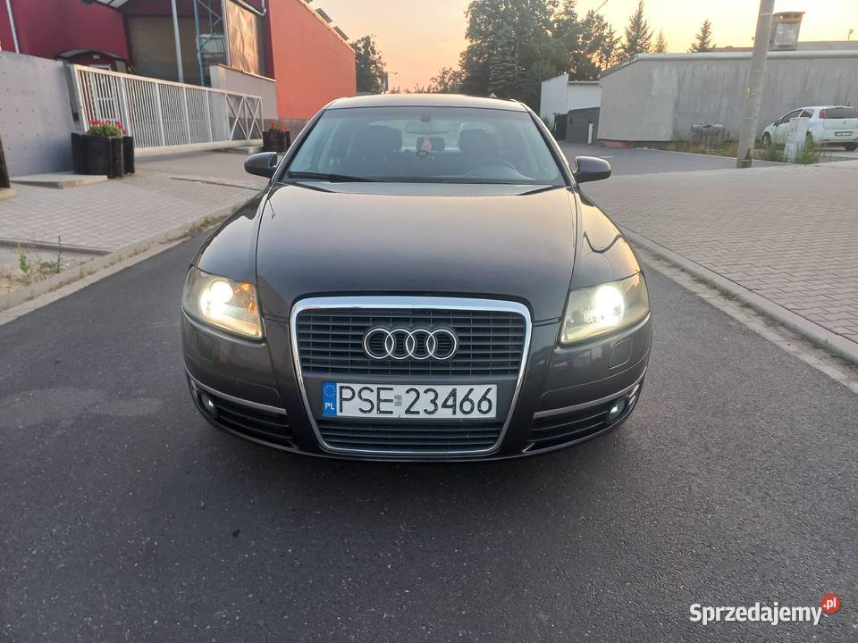 Audi A6 C6 24 V6 LPG sedan ładny komputer pokładowy Poznań