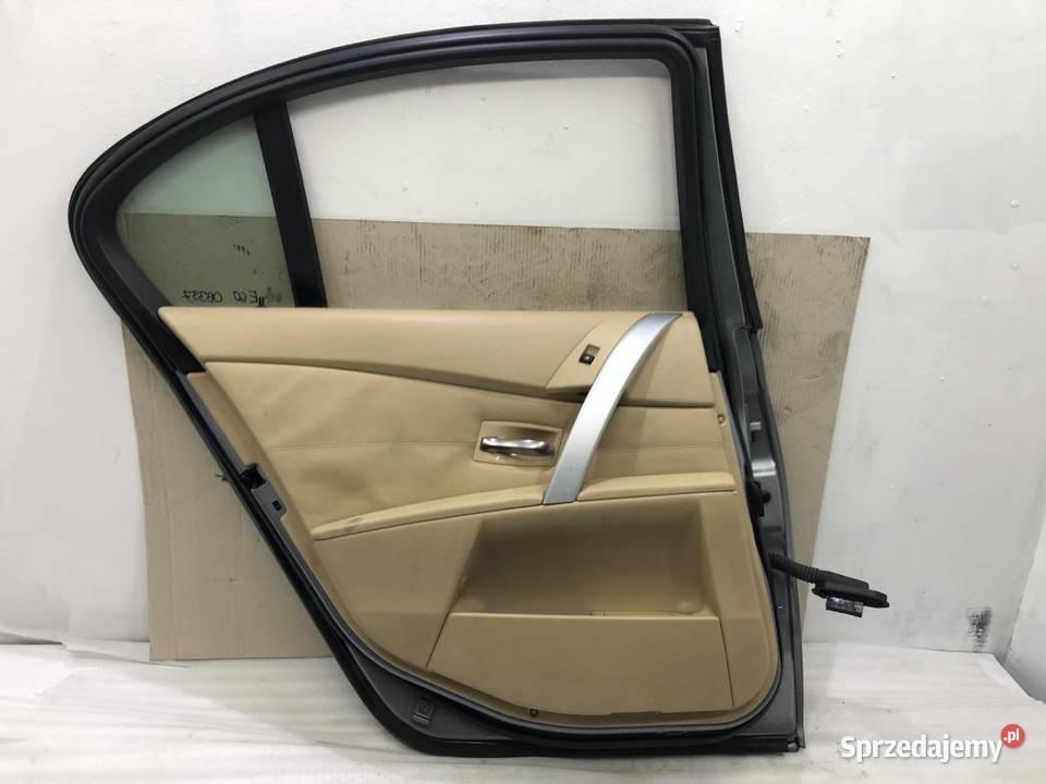 DRZWI KOMPLETNE LEWY TYŁ BMW E60 530D Motoryzacja