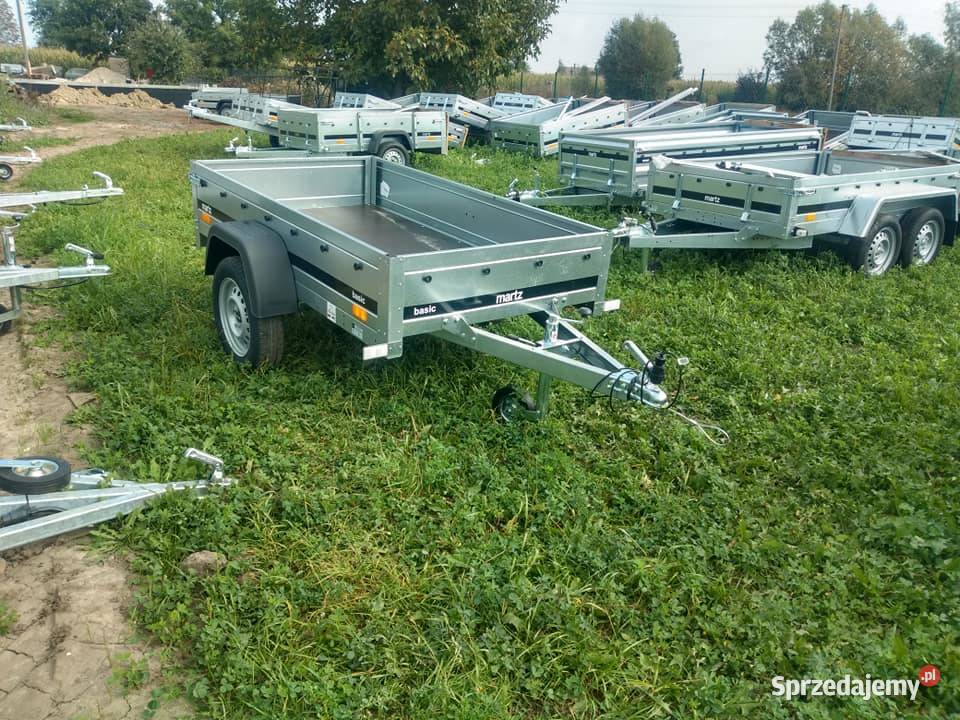 Przyczepa samochodowa Martz Basic 200x106 Burtowe i plandeki Września