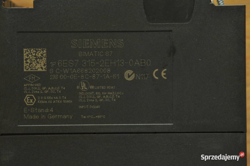 Siemens S7 315 PNDP 6ES7 3152EH130AB0
