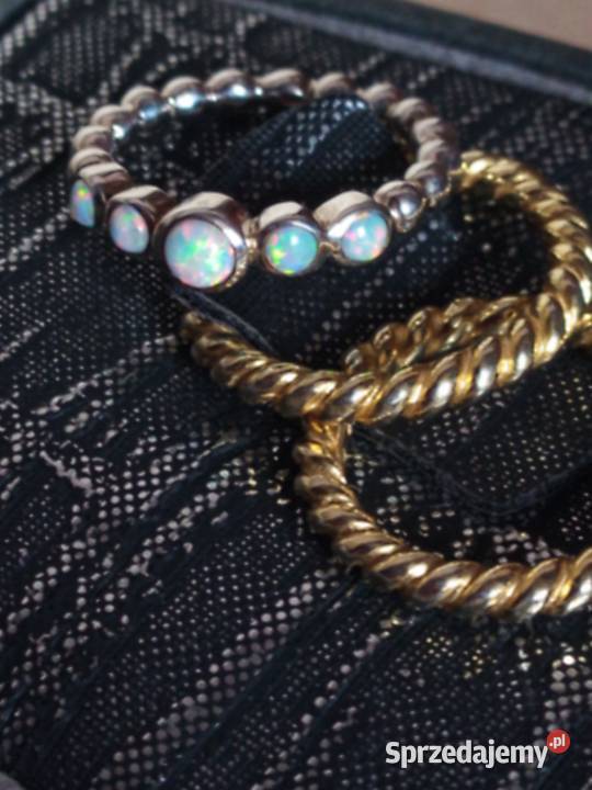 Warmet srebrne stare pierścionki Rosyjskie antyk