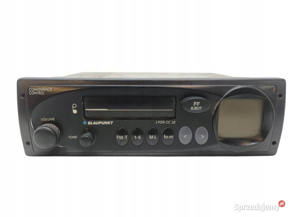 RADIO BLAUPUNKT BP8755X3424580 7648755510 Wyposażenie wnętrza