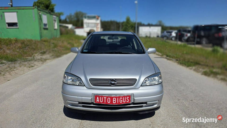 Opel Astra Salon Polska Klima mały przebieg G srebrny Lębork