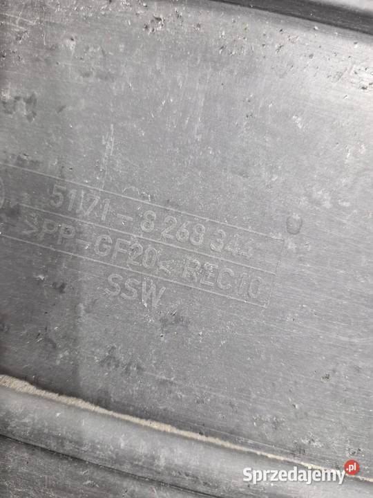 BMW E46 OSŁONA PŁYTA PODŁOGI POD SILNIK 8268344 osobowe Osłony silnika