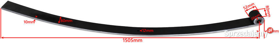 Pióro RESORU GŁÓWNE 1 10mm HL 8011 HW 6011 Solec Kujawski