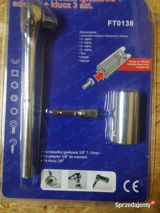 NASADKA IGIEŁKOWA UNIWERSALNA KLUCZ GRZECHOTKA wielkopolskie sprzedam