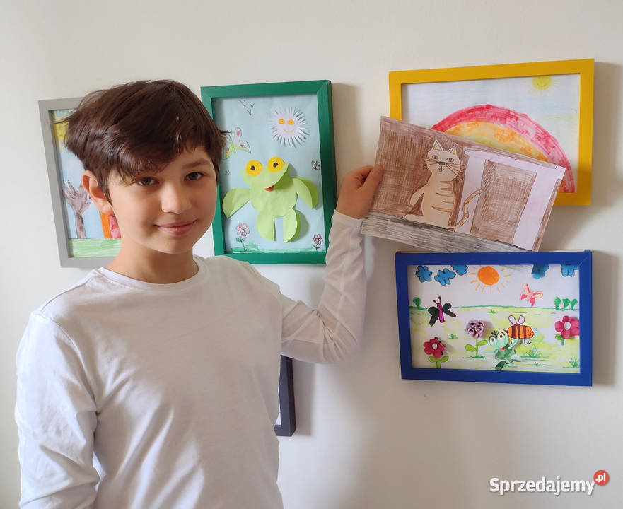 Ramka na rysunki dziecka A4 Ramki Artystyczne Ramki i ramy Kalisz