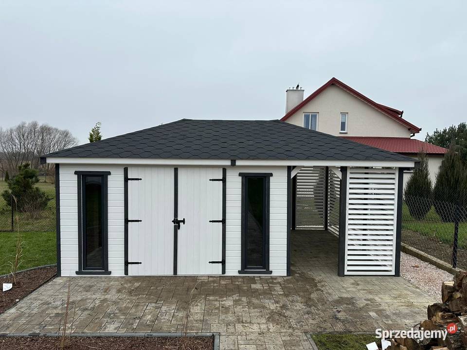 Domek narzędziowy 4x6 Altana ogrodowa Drewutnia