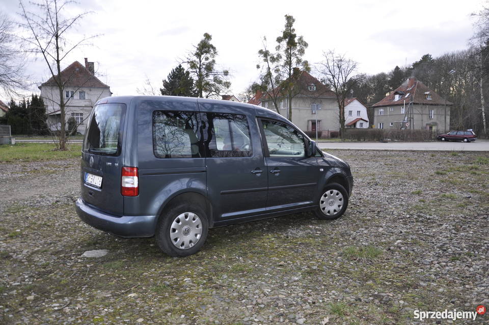 VW CADDY 16 MPI 8V 102 7 osobowy bluetooth Malbork