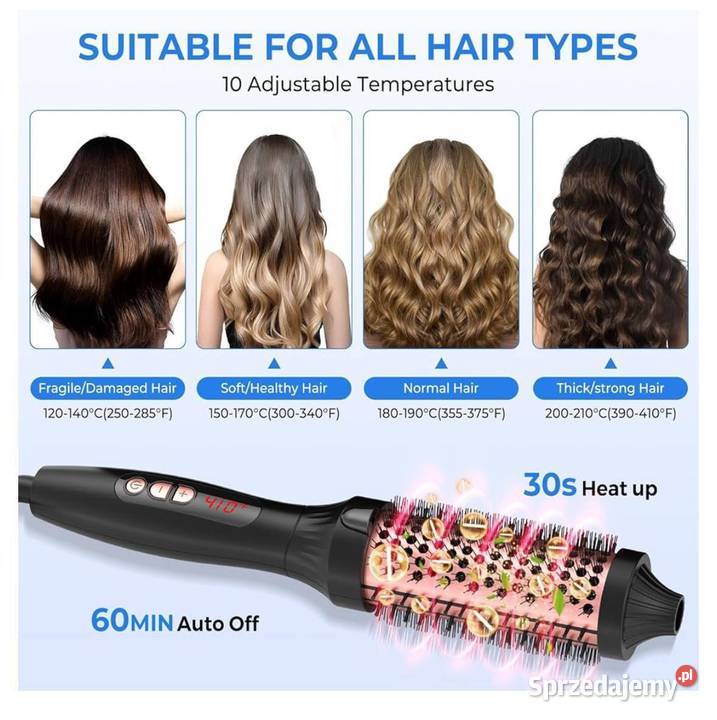 UKLISS Szczotka termiczna 38 mm Thermal Słupsk