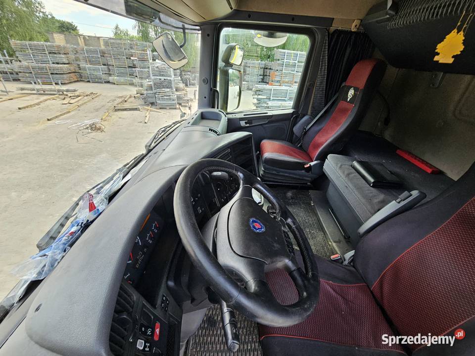Scania R z HDS 3 osie 6x4 budowlana budowlanka mazowieckie Siedlce sprzedam