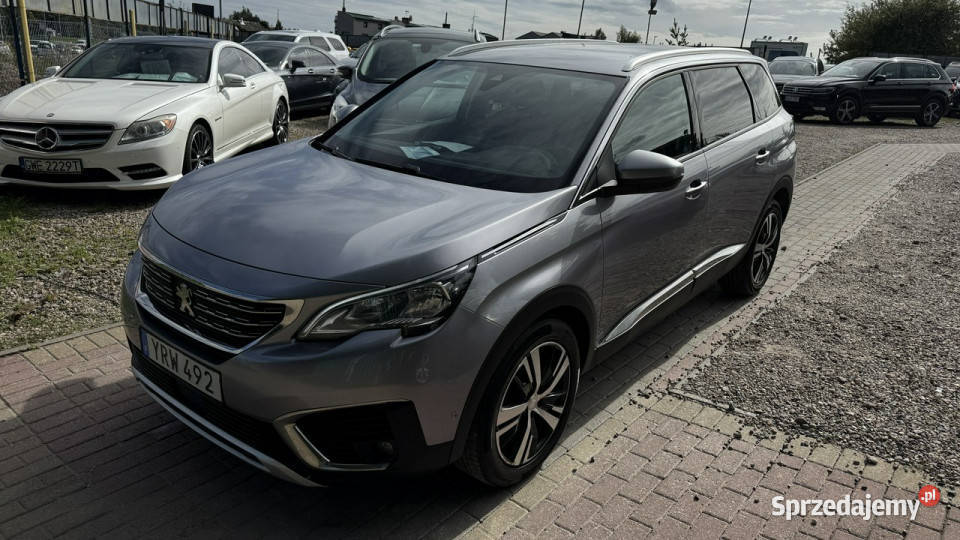 Peugeot 5008 16 hdi automat 7osb Ledy pół skóry ABS Gdańsk sprzedam