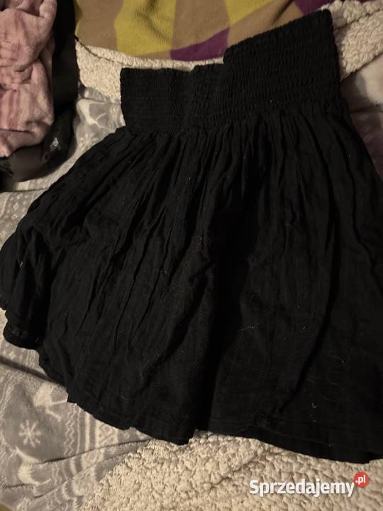 Spódnica czarna Inny materiał Spódnice i sukienki Krzeszów sprzedam