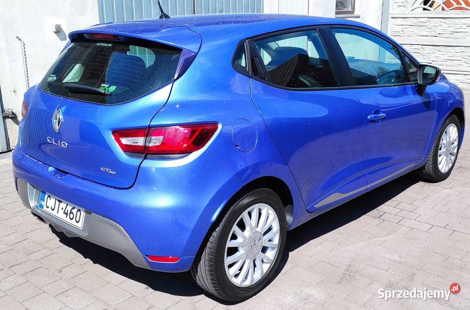 Renault Clio GT Line 09TCe Serwis Super Stan aluminiowe felgi Łosice