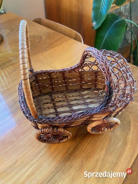 Wiklinowy wózek Wyposażenie wnętrz Legnica