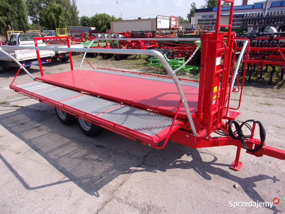 Platforma sadownicza przyczepa T0312 LISICKI w nieuszkodzony Opoczno