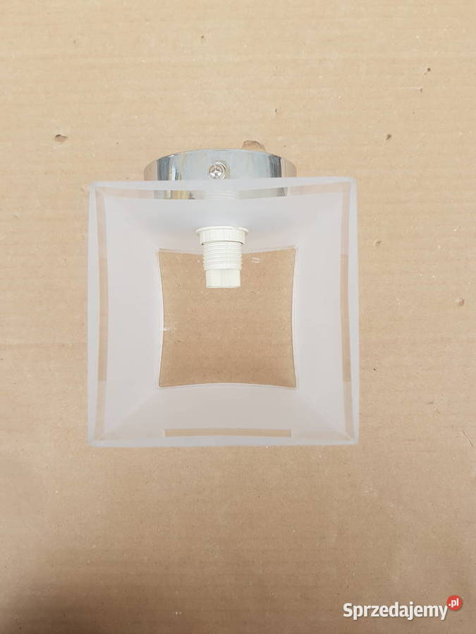 Klosz do lampy szklany MURANO GLASS biały mazowieckie Warszawa