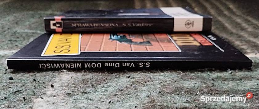 Sprawa Bensona Dom nienawiści S S Van Dine łódzkie Bełchatów sprzedam